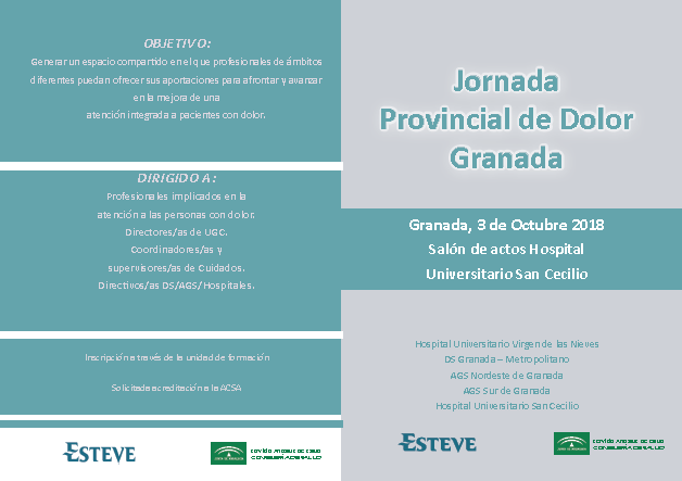 Jornada provincial de Dolor en Granada